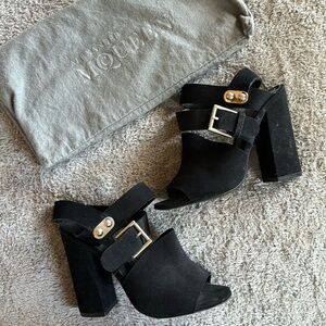Alexander McQueen Suede Heels - Size 37